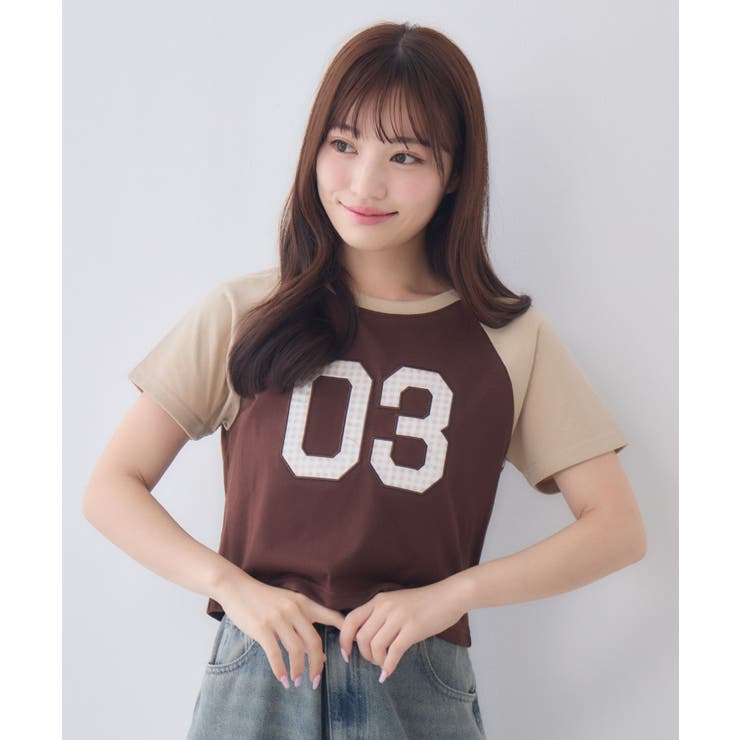 アソートナンバーラグランTシャツ | RETRO GIRL | 詳細画像14 
