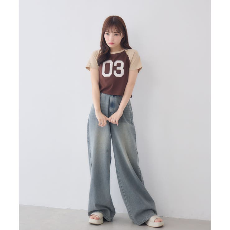 アソートナンバーラグランTシャツ | RETRO GIRL | 詳細画像16 