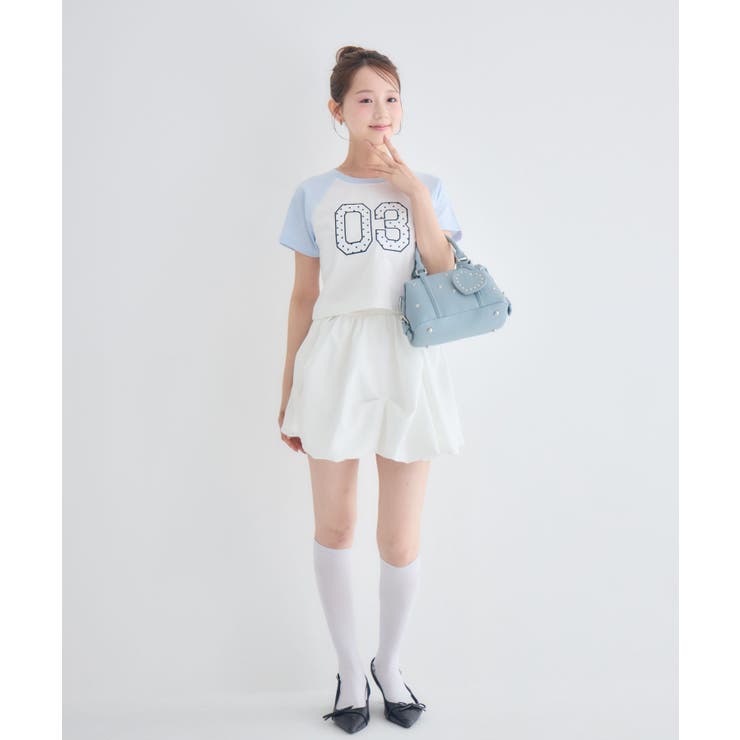 アソートナンバーラグランTシャツ | RETRO GIRL | 詳細画像5 