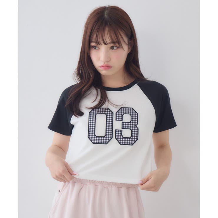 アソートナンバーラグランTシャツ | RETRO GIRL | 詳細画像7 