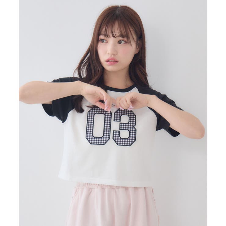 アソートナンバーラグランTシャツ | RETRO GIRL | 詳細画像8 