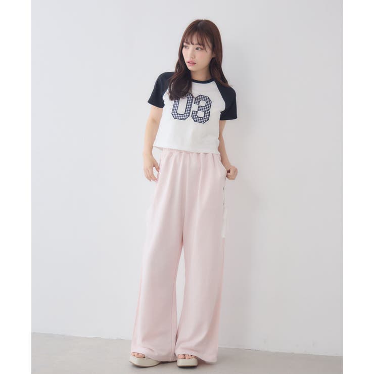 アソートナンバーラグランTシャツ | RETRO GIRL | 詳細画像9 