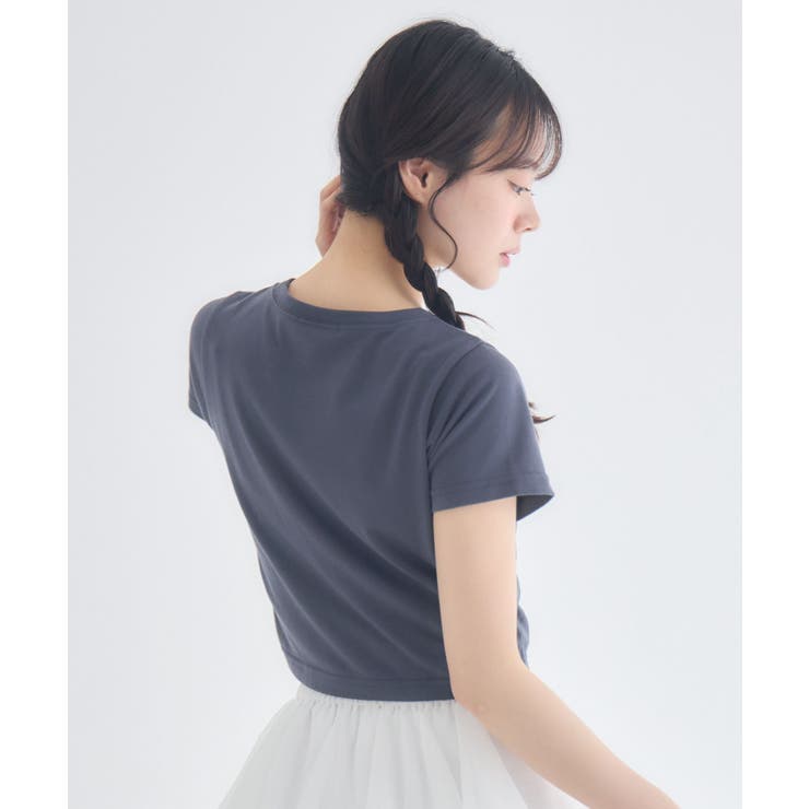 リボン付ロゴTシャツ | RETRO GIRL | 詳細画像5 