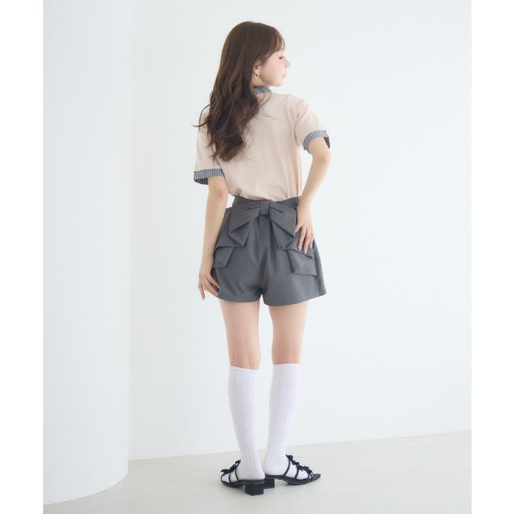 バックリボンショートパンツ | RETRO GIRL | 詳細画像3 