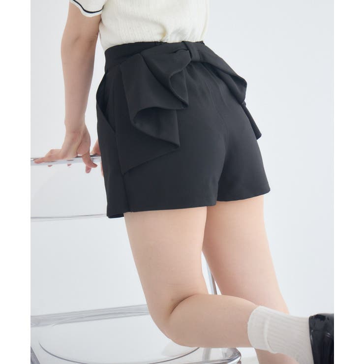 BLK1 | バックリボンショートパンツ | RETRO GIRL