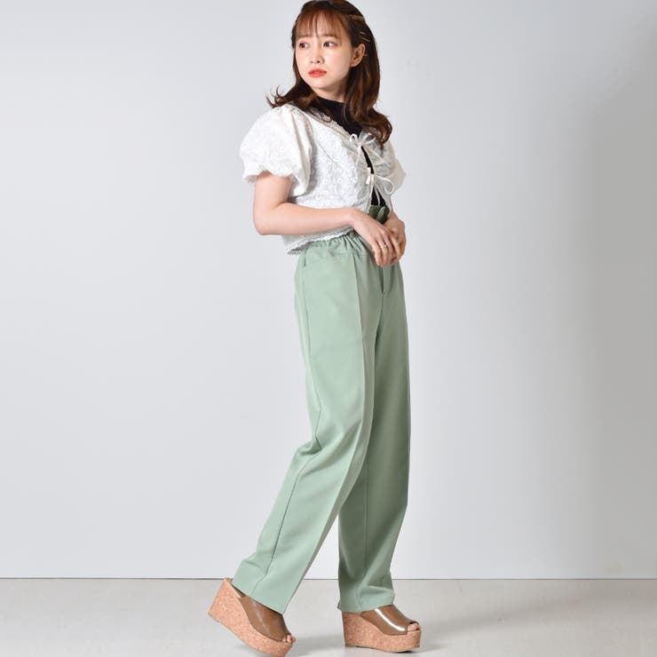 ◇Emsexcite◇ スカラップBL+ノースリSET[品番：RTGW0001888]｜RETRO