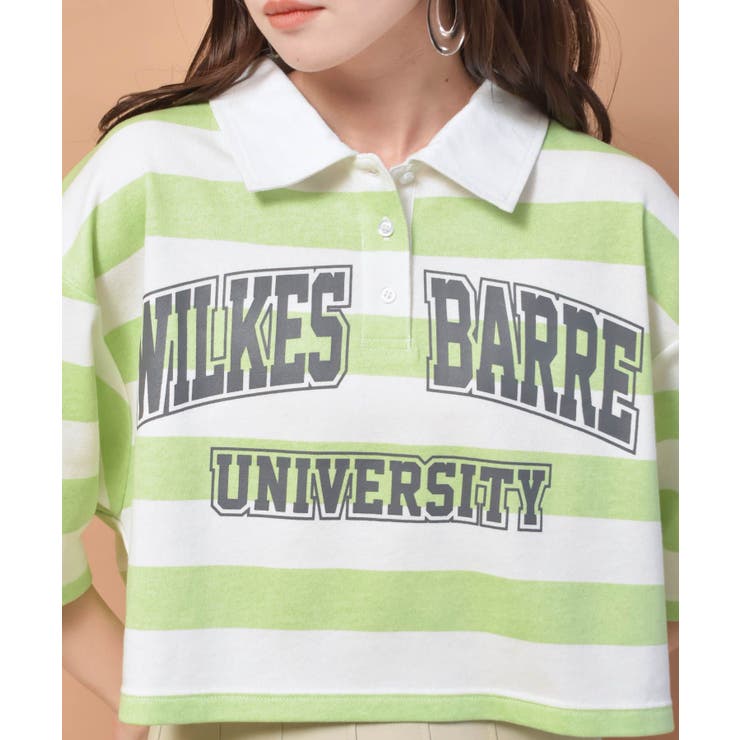 ■Emsexcite■ ラガーボーダーショートトレーナー | RETRO GIRL | 詳細画像27 