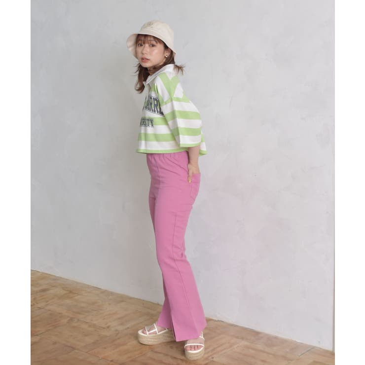 ■Emsexcite■ ラガーボーダーショートトレーナー | RETRO GIRL | 詳細画像39 