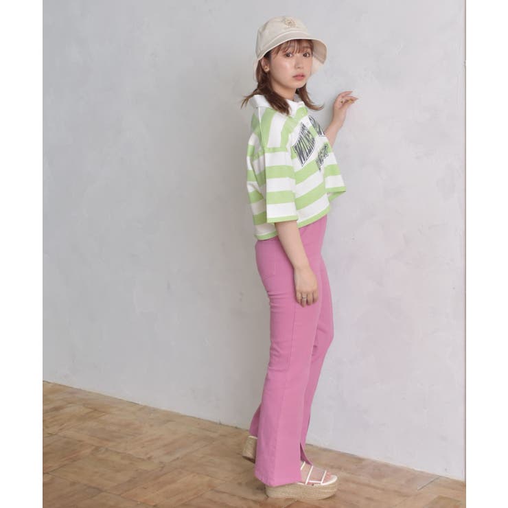 ■Emsexcite■ ラガーボーダーショートトレーナー | RETRO GIRL | 詳細画像40 