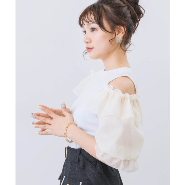 WHT4 | ■Emsexcite■ 肩あきテレコCT | RETRO GIRL