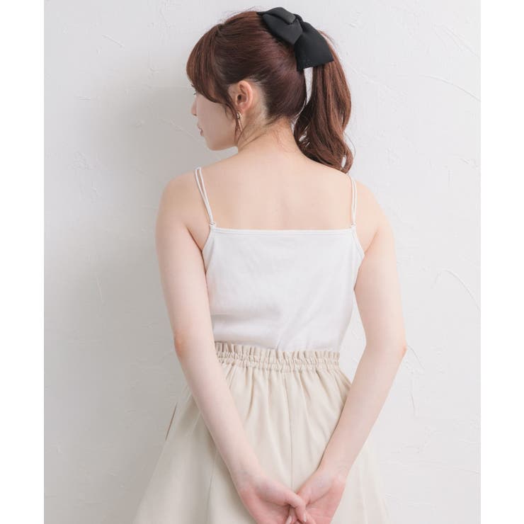 刺繍カップ付きキャミ | RETRO GIRL | 詳細画像10 