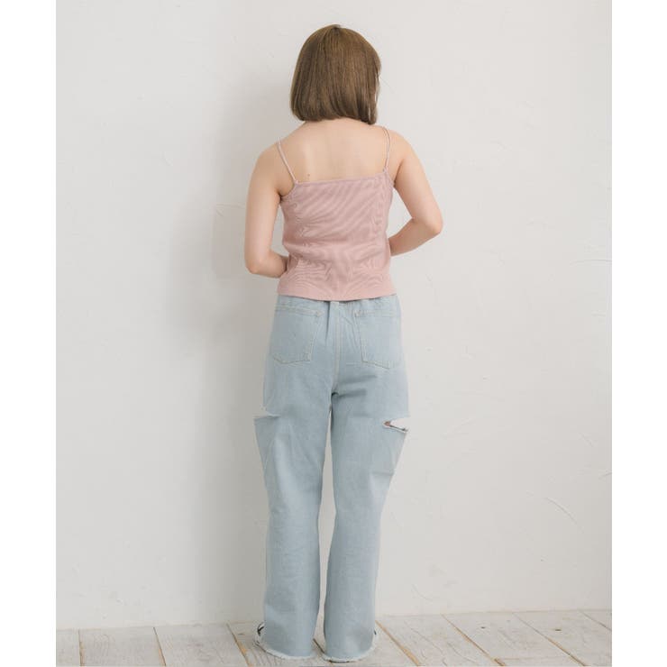 刺繍カップ付きキャミ | RETRO GIRL | 詳細画像32 