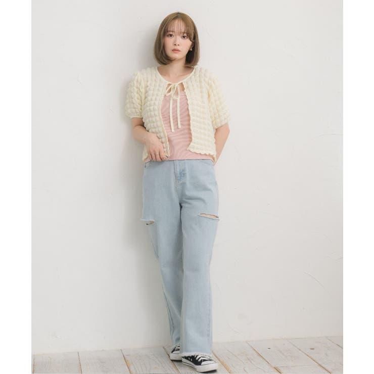 刺繍カップ付きキャミ | RETRO GIRL | 詳細画像33 