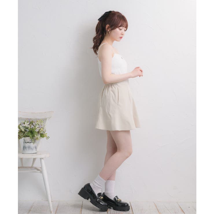 刺繍カップ付きキャミ[品番：RTGW0006836]｜RETRO GIRL（レトロ