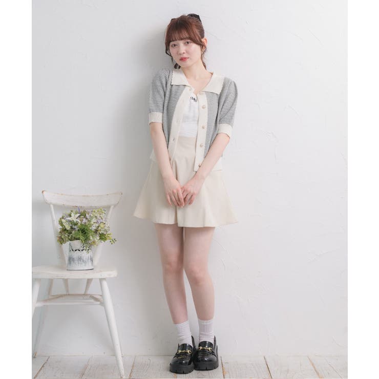 刺繍カップ付きキャミ | RETRO GIRL | 詳細画像6 