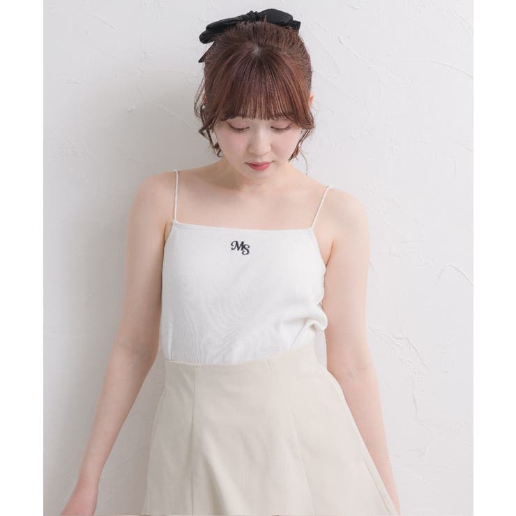 刺繍カップ付きキャミ | RETRO GIRL | 詳細画像8 