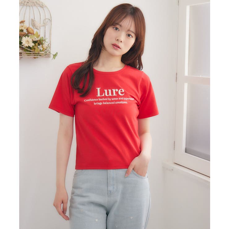 アソートロゴ刺繍TEE[品番：RTGW0008081]｜RETRO GIRL（レトロ