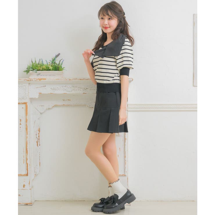 パフスリーブ肩リボンNT | RETRO GIRL | 詳細画像20 