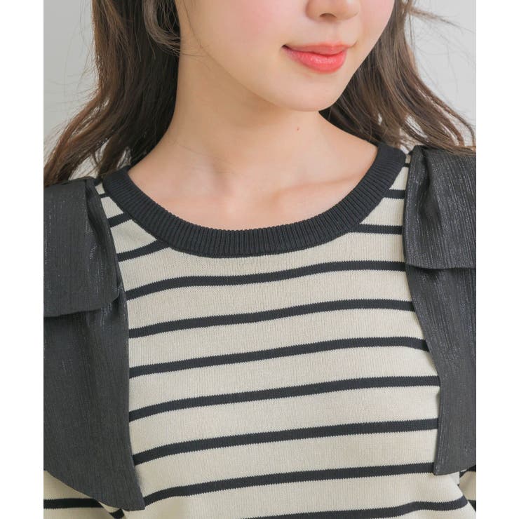 パフスリーブ肩リボンNT | RETRO GIRL | 詳細画像34 