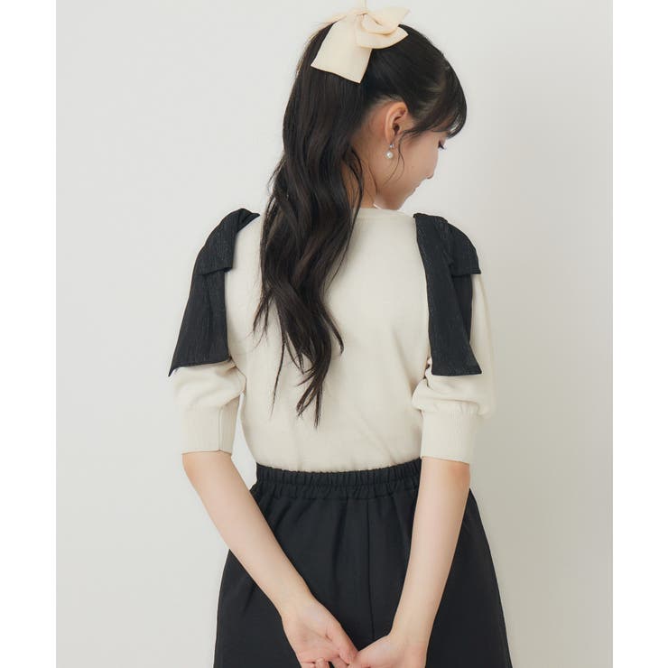 パフスリーブ肩リボンNT | RETRO GIRL | 詳細画像9 