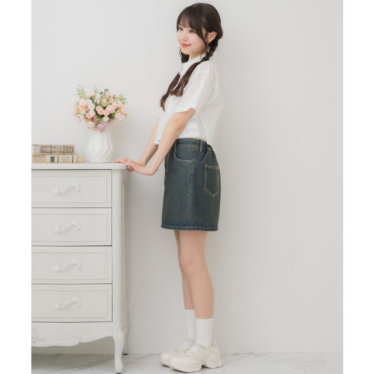 フロントロゴショートSH | RETRO GIRL | 詳細画像14 