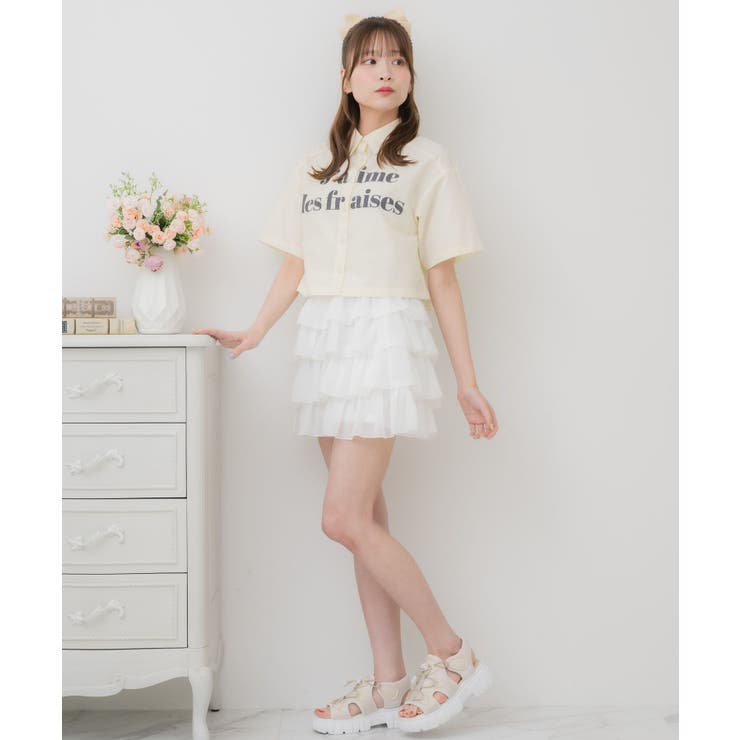 フロントロゴショートSH | RETRO GIRL | 詳細画像22 