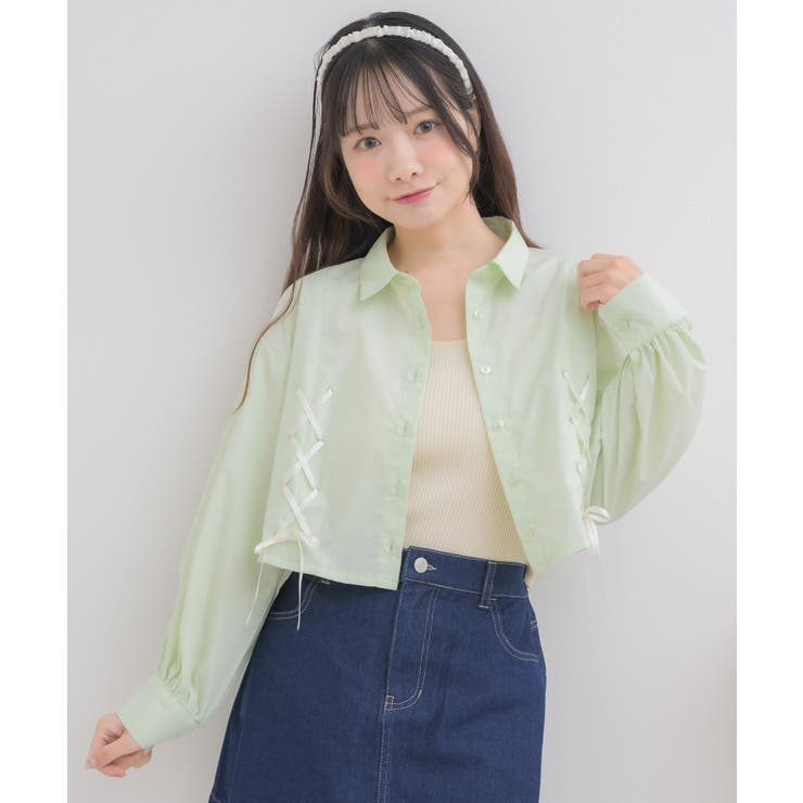 レースアップショートSH | RETRO GIRL | 詳細画像22 