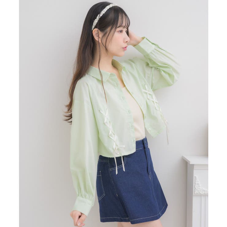 レースアップショートSH | RETRO GIRL | 詳細画像23 