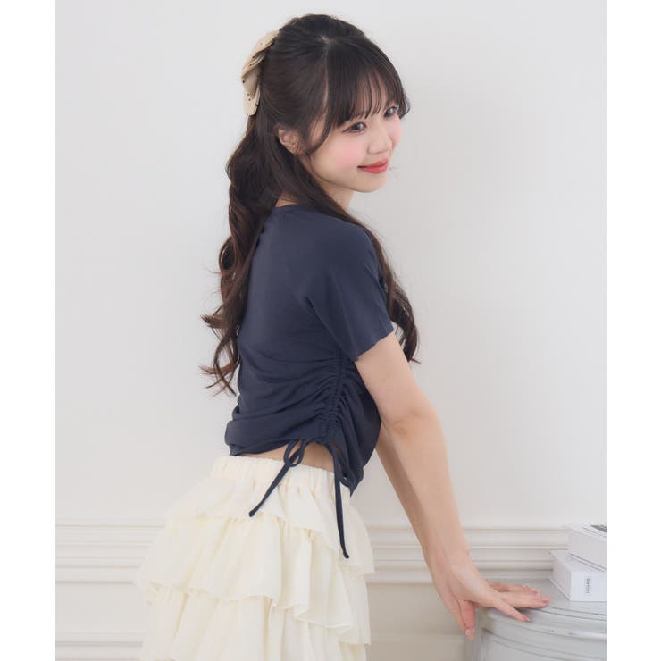 ビジューロゴドロストTEE | RETRO GIRL | 詳細画像10 