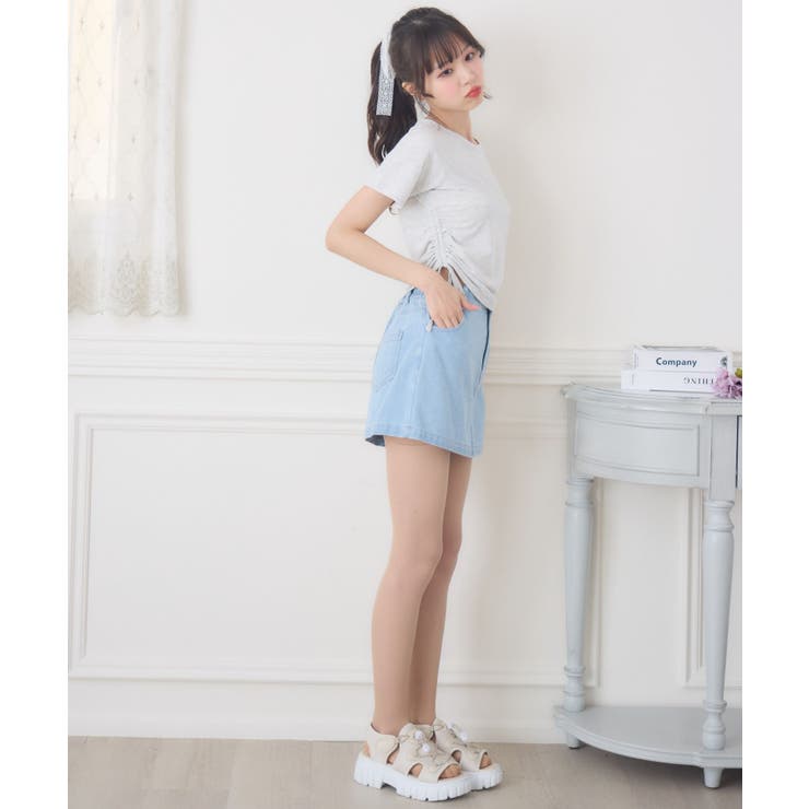 ビジューロゴドロストTEE | RETRO GIRL | 詳細画像13 