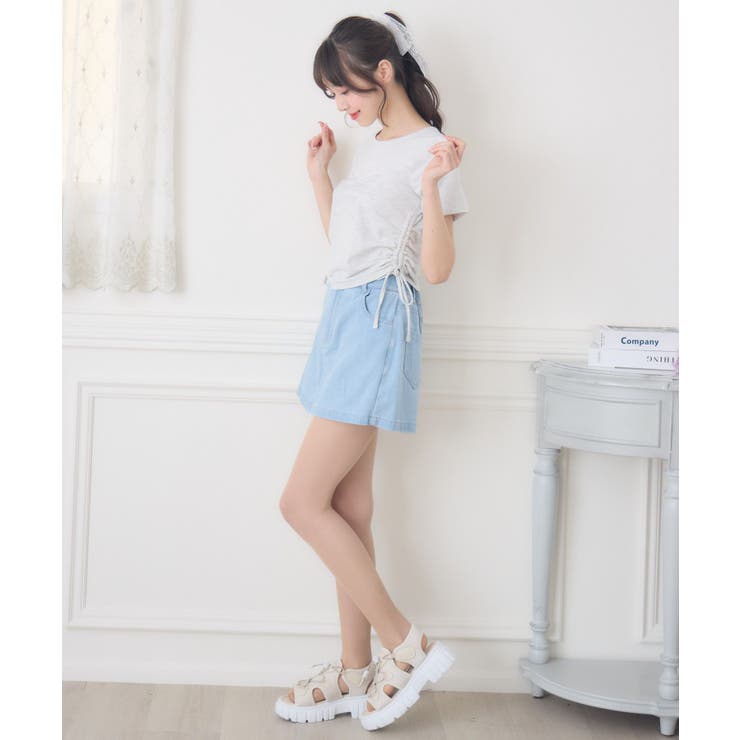 ビジューロゴドロストTEE | RETRO GIRL | 詳細画像14 
