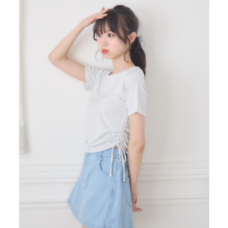 ビジューロゴドロストTEE | RETRO GIRL | 詳細画像18 