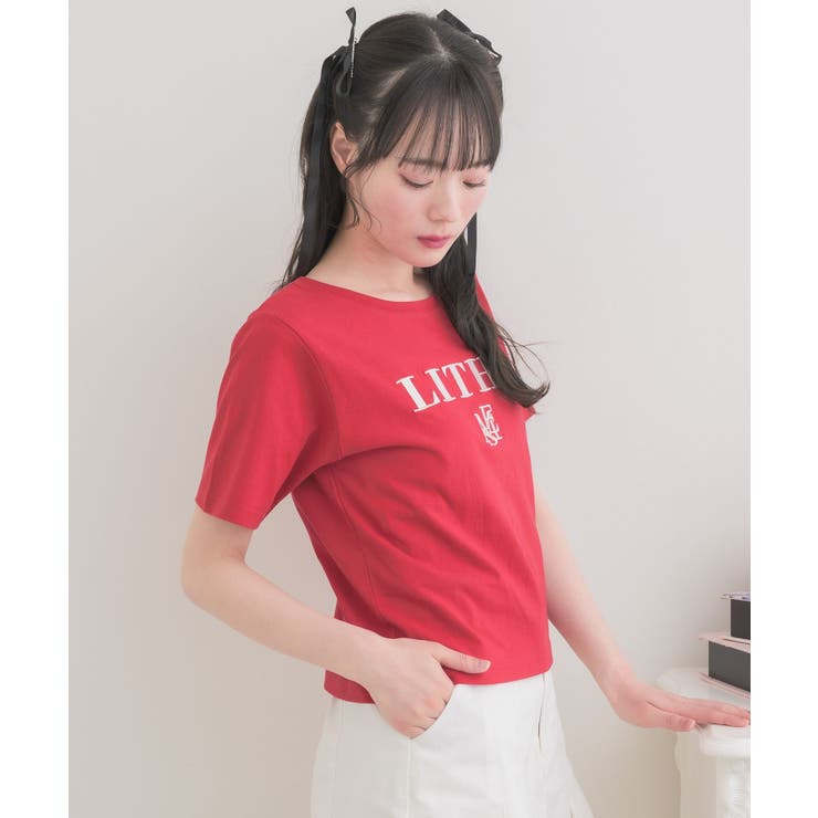 ロゴ刺繍TEE | RETRO GIRL | 詳細画像24 
