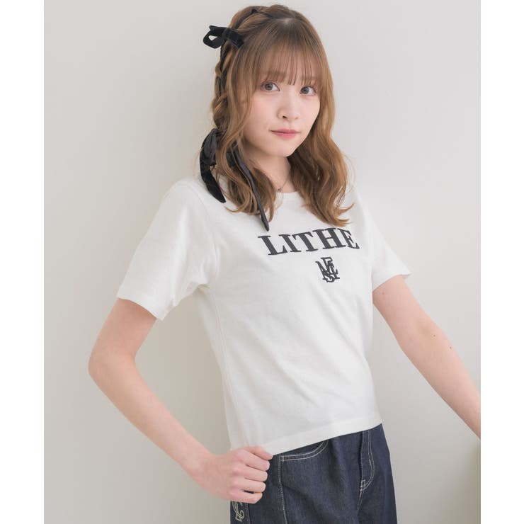 ロゴ刺繍TEE | RETRO GIRL | 詳細画像7 