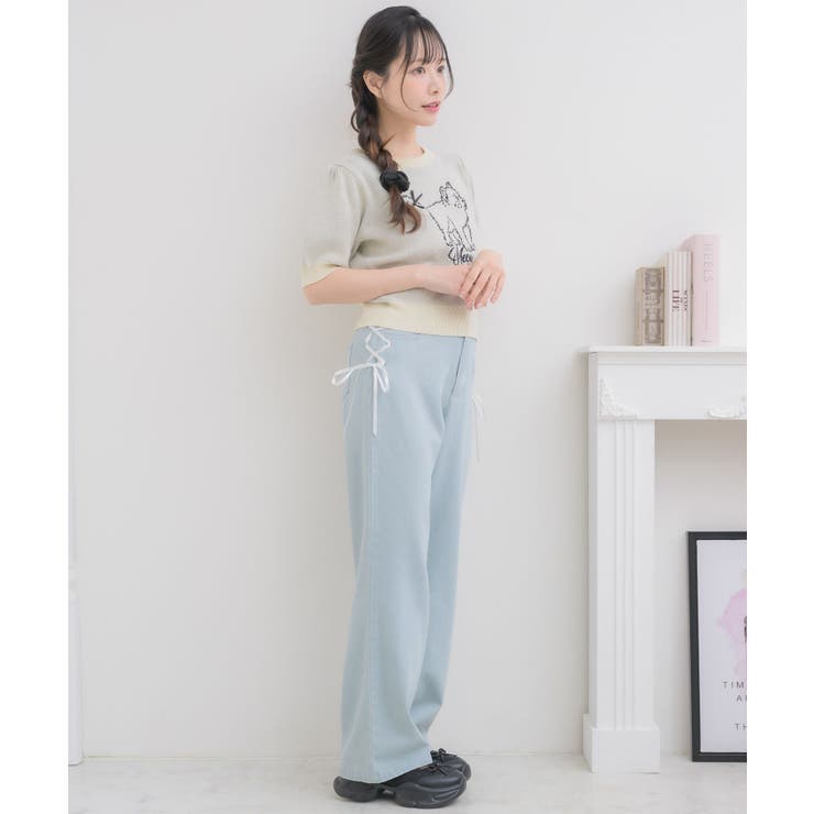 リボンcatジャガードNTPO | RETRO GIRL | 詳細画像12 