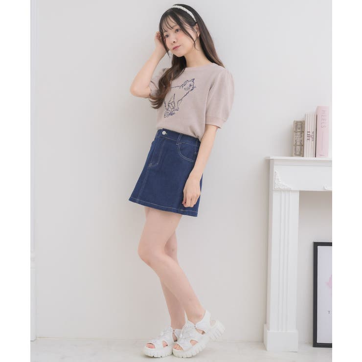 リボンcatジャガードNTPO | RETRO GIRL | 詳細画像21 