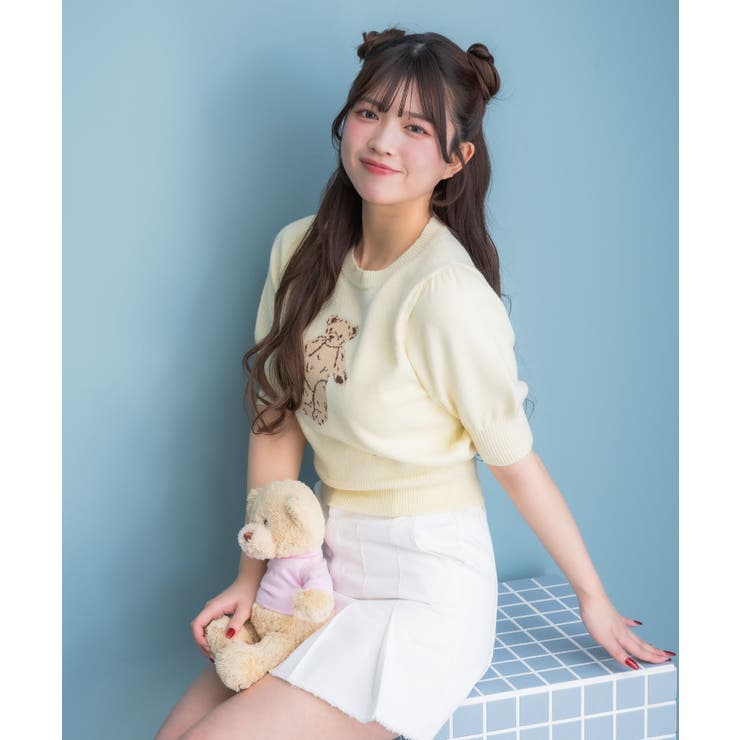 プレート付きベアNTPO | RETRO GIRL | 詳細画像2 