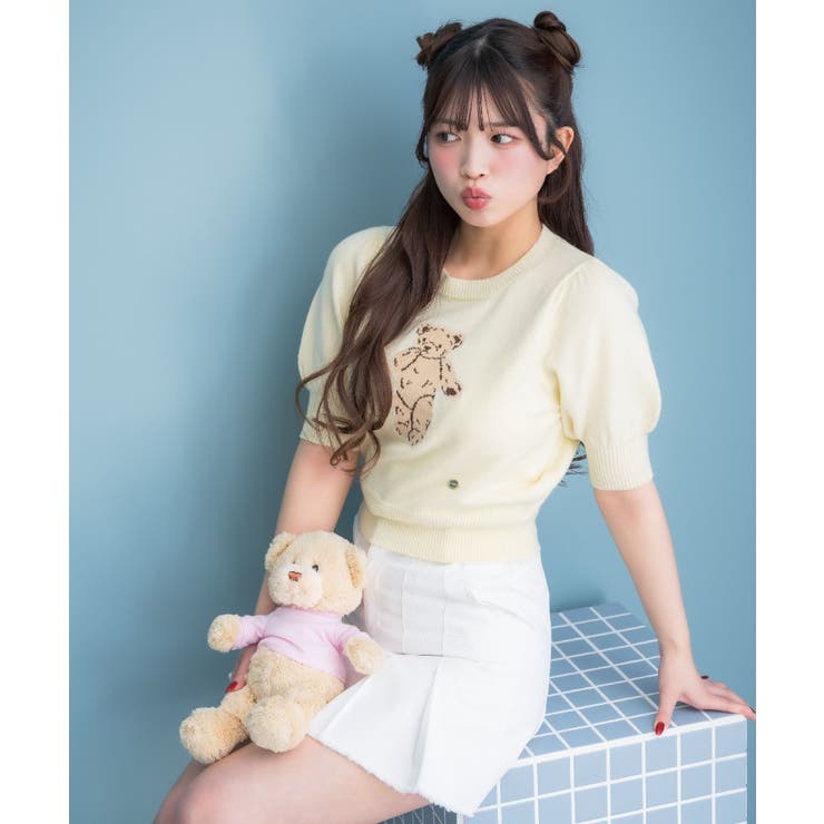 プレート付きベアNTPO | RETRO GIRL | 詳細画像3 