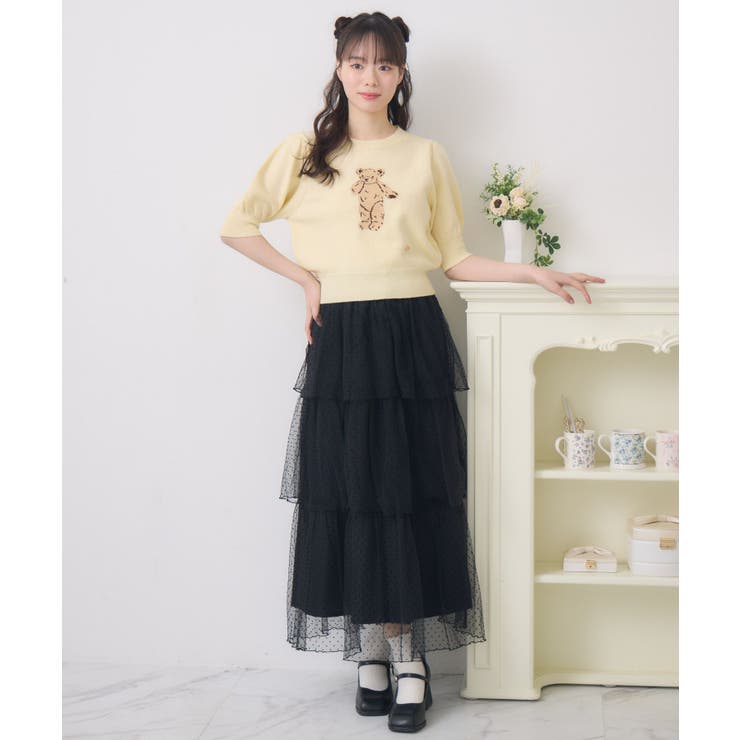 プレート付きベアNTPO | RETRO GIRL | 詳細画像5 