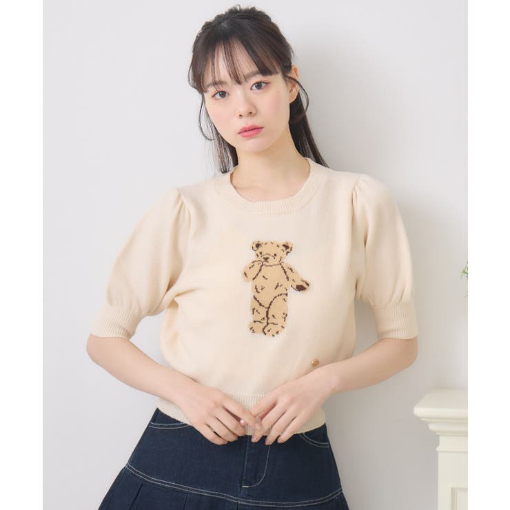 WHT4 | プレート付きベアNTPO | RETRO GIRL