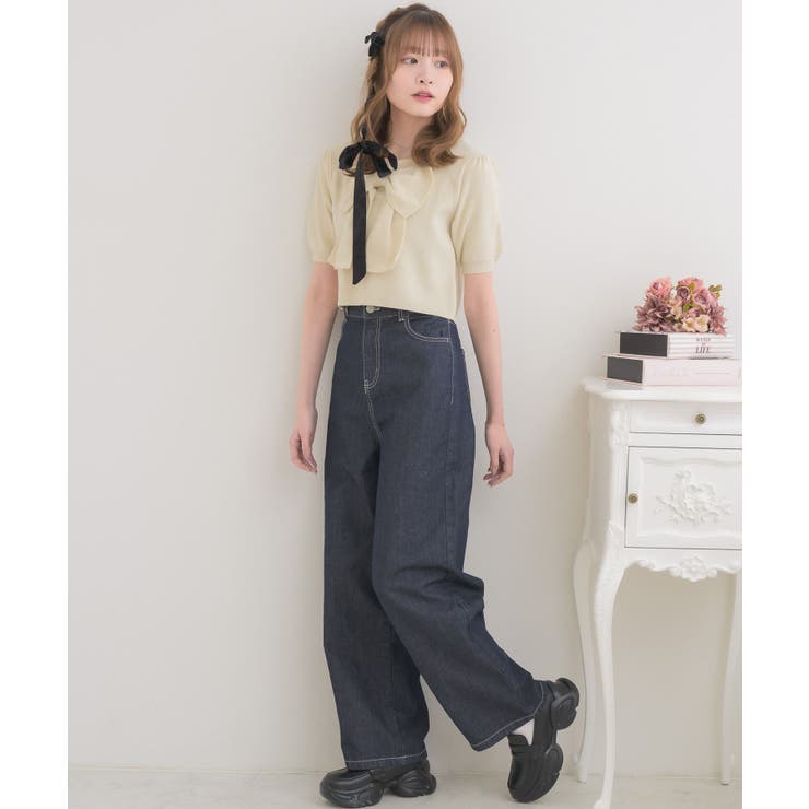 BIGリボンパフ袖NT | RETRO GIRL | 詳細画像4 