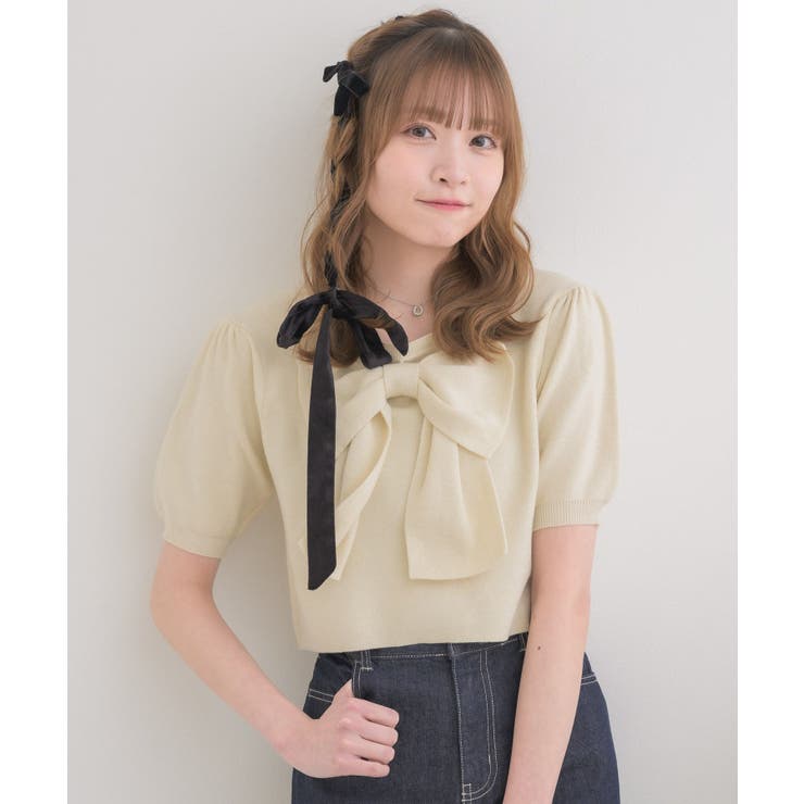 BIGリボンパフ袖NT | RETRO GIRL | 詳細画像6 