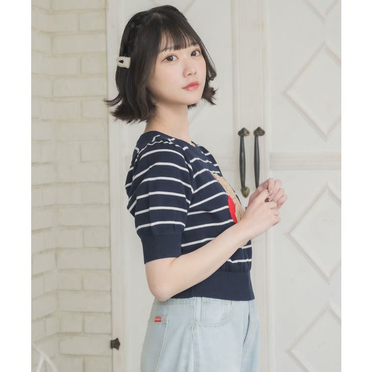 ハートベアジャガードNTPO | RETRO GIRL | 詳細画像9 