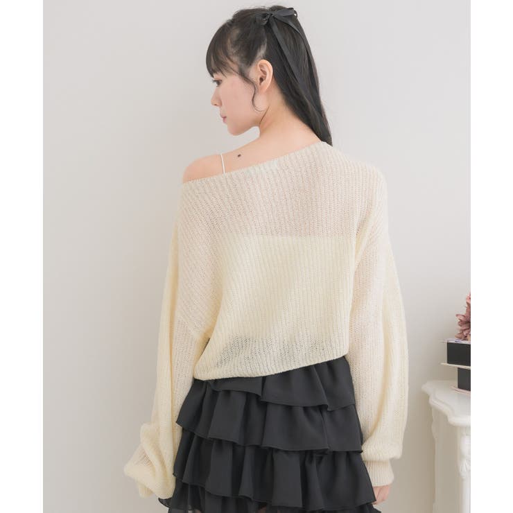 ドロストスカシ編みNTPO | RETRO GIRL | 詳細画像10 