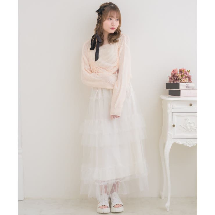 ドロストスカシ編みNTPO | RETRO GIRL | 詳細画像13 