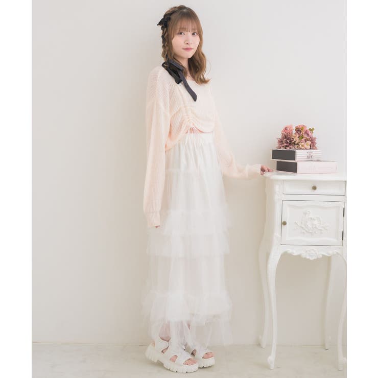 ドロストスカシ編みNTPO | RETRO GIRL | 詳細画像14 