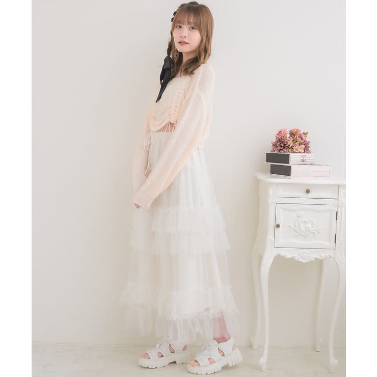 ドロストスカシ編みNTPO | RETRO GIRL | 詳細画像15 