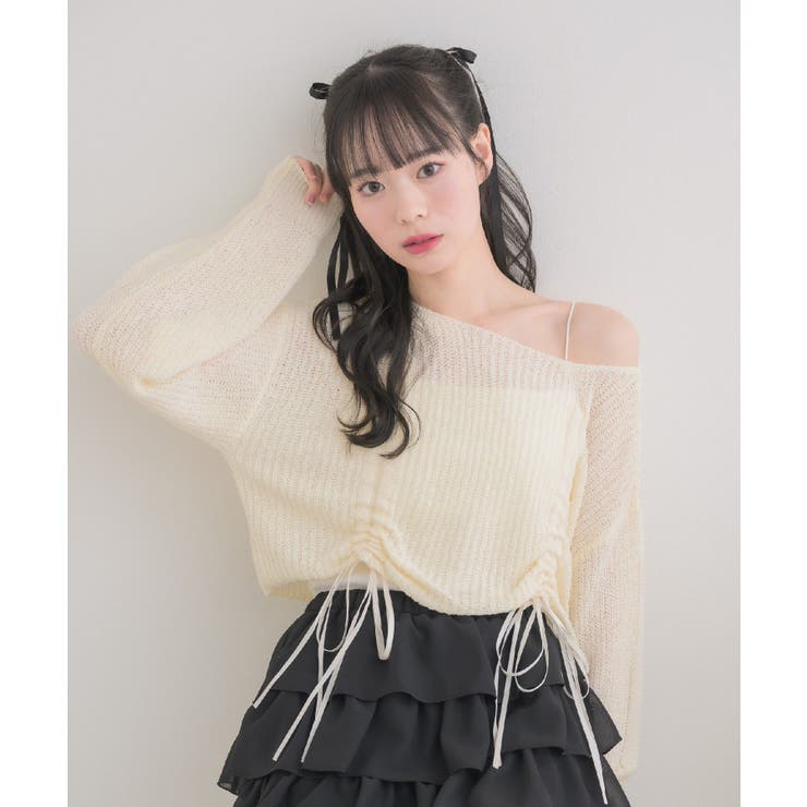 ドロストスカシ編みNTPO | RETRO GIRL | 詳細画像2 