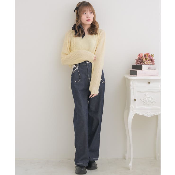 ドロストスカシ編みNTPO | RETRO GIRL | 詳細画像23 