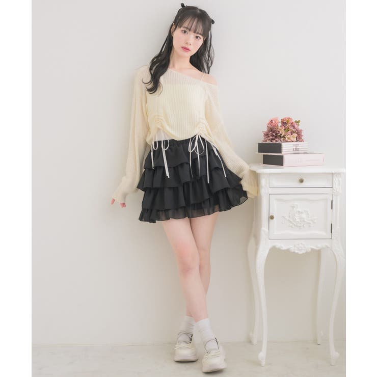 ドロストスカシ編みNTPO | RETRO GIRL | 詳細画像3 